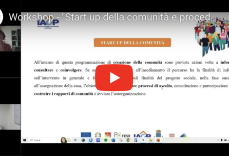 Workshop “Start up della comunità” – il video